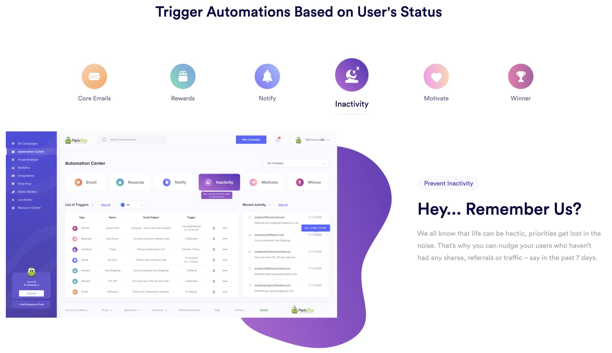 Remind Inactive Users