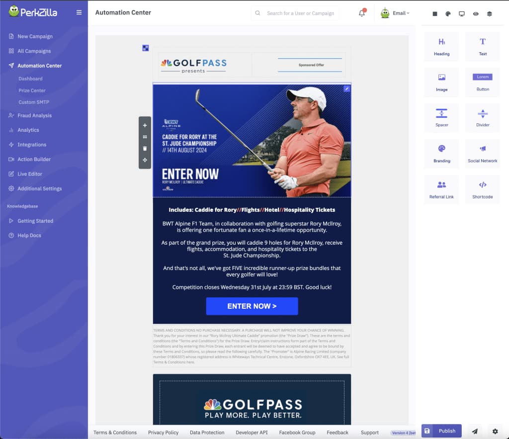 PerkZilla Automation Center - Rory